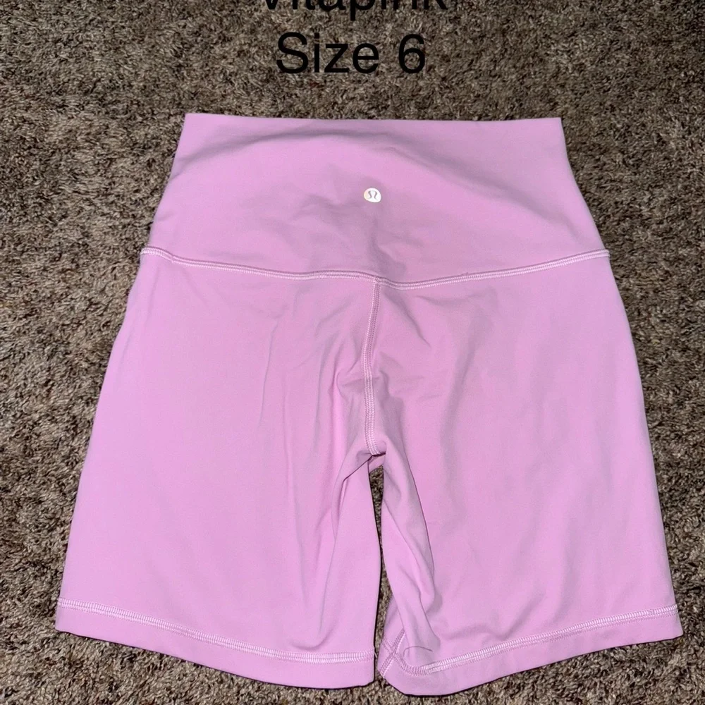 Lululemon Align 6” Biker Shorts - Picture 2 of 2